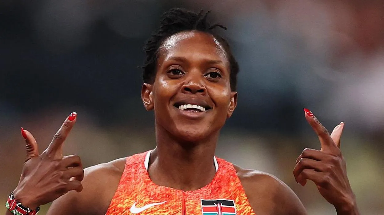 The Kenyan star wins unprecedented 4th global 1500m championship