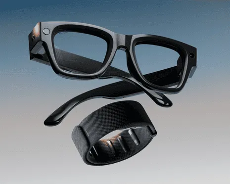 The Tech Giant Unveils First-Ever Smart Eyewear Glasses with Built-In Augmented Reality Screen