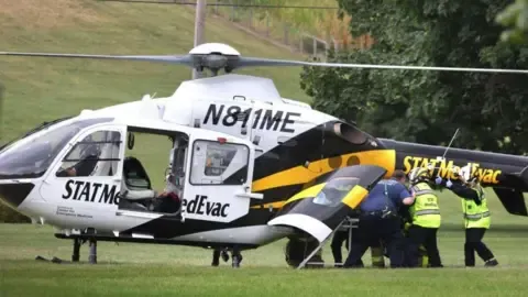 A group of officers wounded in the state of Pennsylvania, with three in serious state