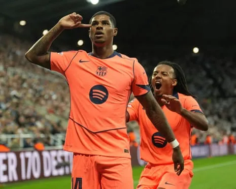 Forward spoils Newcastle's important evening and declares: ‘I’m evolving at Barcelona’