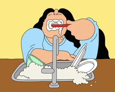 Must My Flatmate Avoid Brushing Her Toothbrush at the Kitchen Sink?
